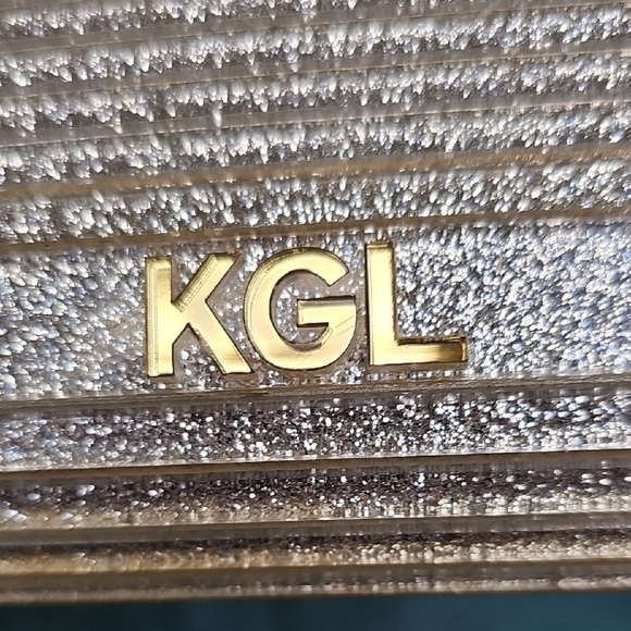 Kurt Geiger Silver and Multicolor Clutch Bag NWT - Picture 4 of 10